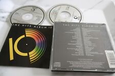 The Hits Album 10 2 CD Fat Boîte 1989 Like Now Musique Bangles 4 Tops Astley