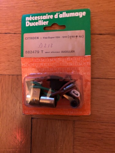 Kit rupteur condensateur valeo - rupteur,