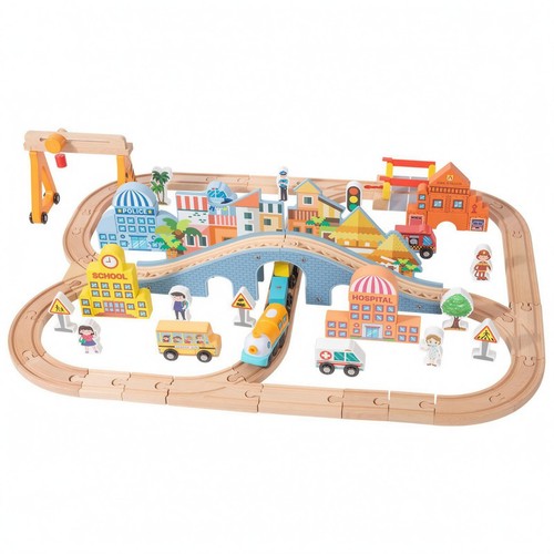 Circuit train bois 90 - de,