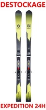ski adulte occasion VOLKL "DEACON 7.2"  taille: 179 cm = 1 mètre 79 + fixations