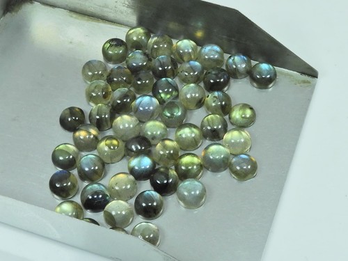 Cabochon rond labradorite - rond,