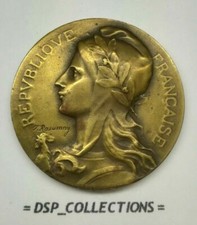 MÉDAILLE MARIANNE RASUMNY FÉDÉRATION SYNDICAT INDUSTRIE ALIMENTATION 1956 P2C16