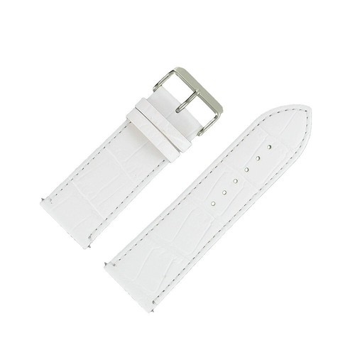 Bracelet montre 28mm blanc - bracelet,