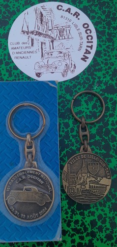 Porte clé 15eme - du,