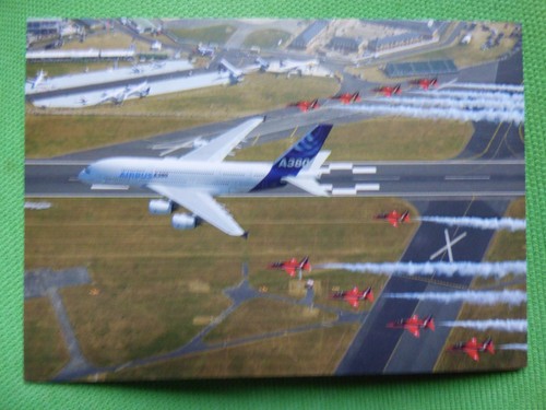 Airbus 380 red arrow - a,