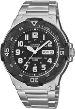 Montre Casio MRW-200HD-1BVEF Mixte Quartz Anadigital Étanche 100M Argenté