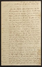 Gouverneur de la Réunion, Amiral Jules DUPRE autographe / BELLE PIECE !