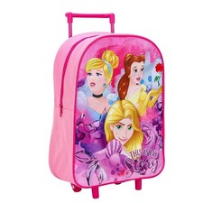 Valise À Roulettes Disney Princess Rose Pour Cabine De Voyage