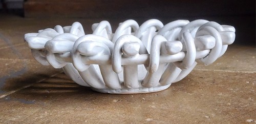 Céramique panier corbeille - céramique,