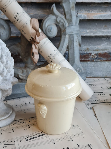 Ancien pot terrine fois gras - pot,