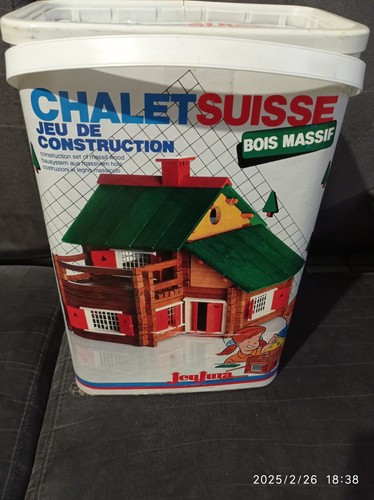 Chalet bois jeujura - bois,