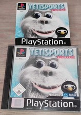 * RARE !! JEU PS1 YETISPORTS DELUXE COMPLET BOITIER + JEU + MANUEL