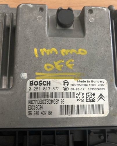 Calculateur moteur bosch - moteur,