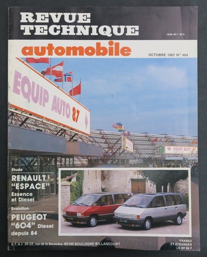Revue technique automobile rta - technique,