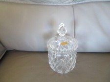 pot ou sucrier en cristal