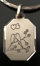 Collier argent 925 ‰ et