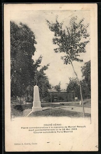 Cpa couhé vérac pierre - cpa,