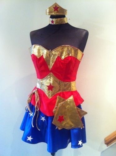 Kim style wonder woman corset - wonder,