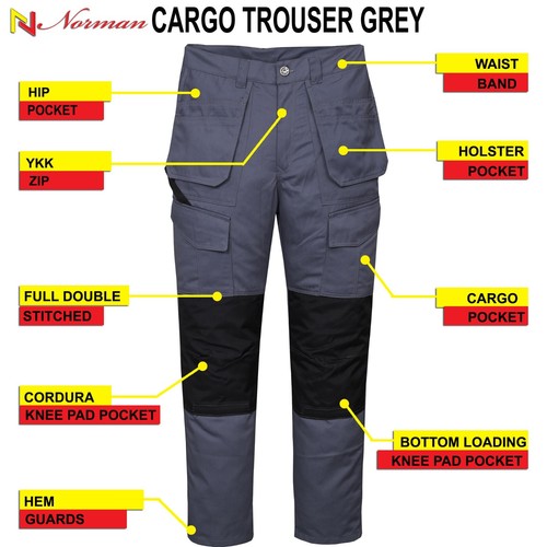 Norman pantalon cargo travail - pantalon,