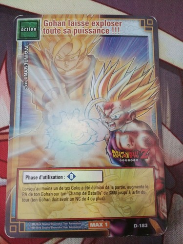 Carte dragon ball cartes - carte,