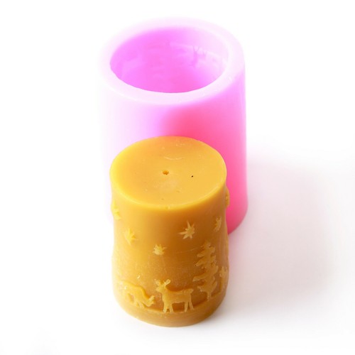 Moule bougie silicone - bougie,