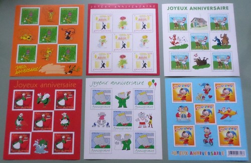 France lot bloc timbres - lot, 6