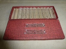 COFFRET 12 PORTE-COUTEAUX CRISTAL POINTE DE DIAMANT