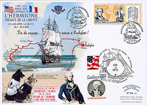 Maxi fdc usa - fdc, "escale