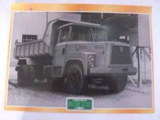 CARTE FICHE CAMION TRAVAUX PUBLICS WILLEME LD 201 1964