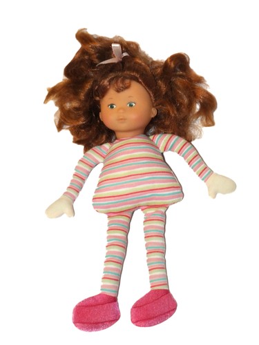 Poupée rousse tissu chiffon