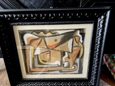 tableau ancien Aquarelle sur