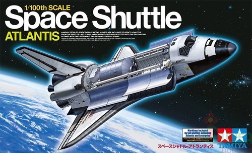 Tamiya space shuttle - space,