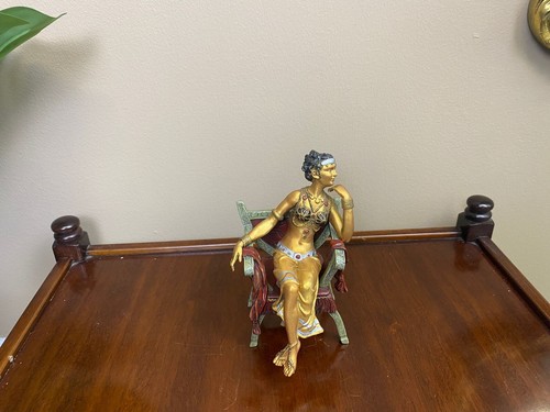 Sculpture bronze danseuse - sculpture, en