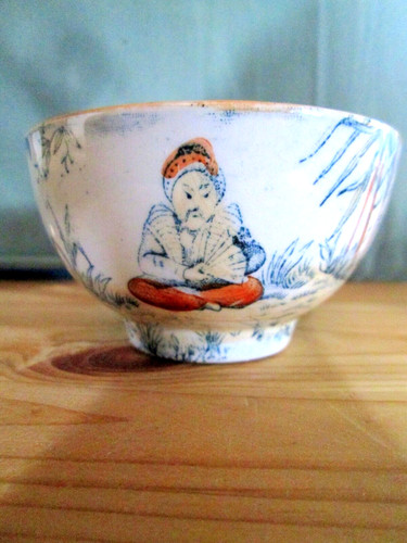 Tasse the faience décor - à,