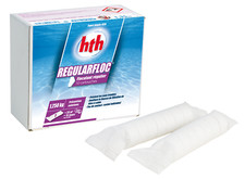 HTH REGULARFLOC 10 Cartouches - 1,25kg | Floculant Régulier pour Filtre à Sable