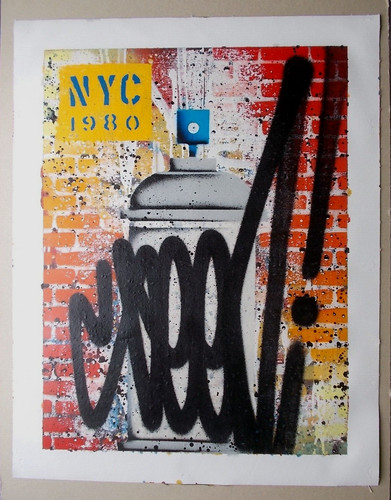 Seen peinture originale sur - ,