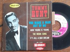 ULTRA RARE French 7" TOMMY HUNT You Made.. Soul Funk Northern 1964 BIEM USA IDOL