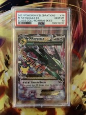 2021 POKEMON CELEBRATIONS CLASSIC COLL #76 M RAYQUAZA EX PSA 10