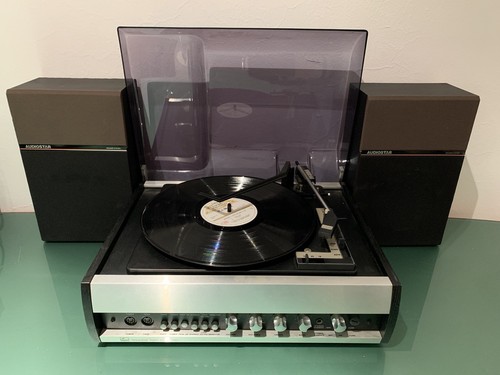 Tourne disques vintage augusta - tourne-disques,