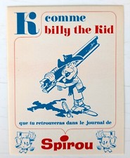 Carte Buvard années 60' LUCKY-LUKE par Morris