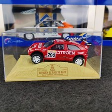 VOITURE NOREV PARIS DAKAR CITROEN ZX RALLYE RAID 1995 #200 LARTIGUE/PERIN 1:43