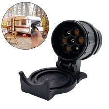 Adaptateur Prise Remorque 13 Broches vers 7 Broches Facile à Utiliser Solution