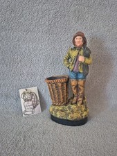 Statuette pot pêcheur - , en