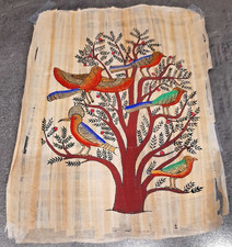 Papyrus Égyptien L'arbre Aux