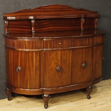 Buffet bois acajou meuble français style ancien 4 portes 20ème siècle commode
