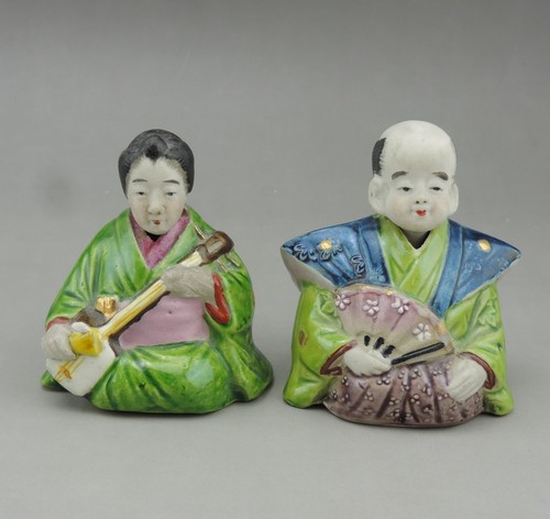 Deux anciennes figurines - anciennes, magot