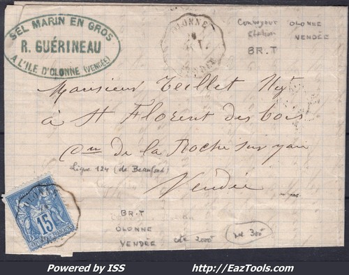 France sur lettre avec - france,