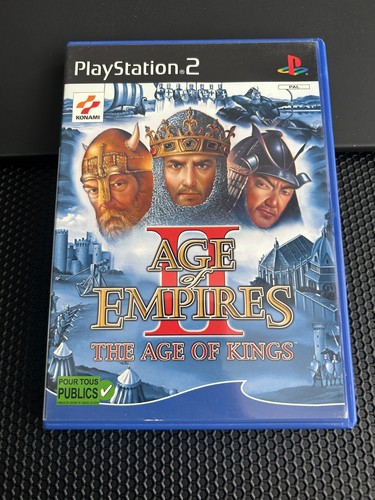 Jeu ps2 age empires ii - age,