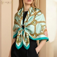 RARE VINTAGE foulard en soie