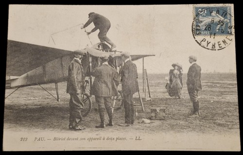 Carte postale pau - carte,